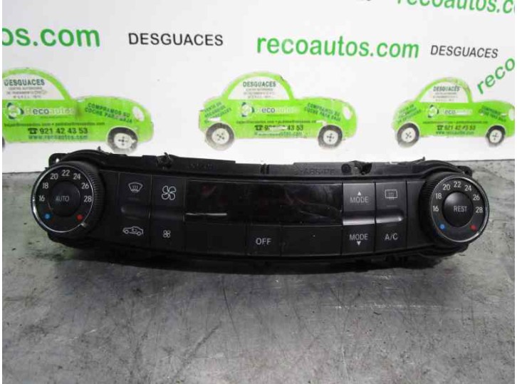 Recambio de mando climatizador para mercedes-benz clase e (w211) berlina 2.2 cdi cat referencia OEM IAM 2118300890 00042506 
