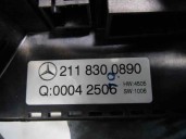 Recambio de mando climatizador para mercedes-benz clase e (w211) berlina 2.2 cdi cat referencia OEM IAM 2118300890 00042506 