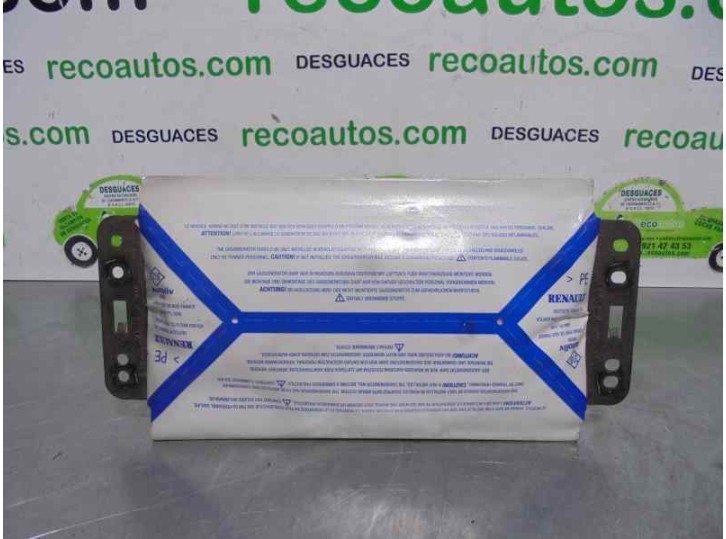 Recambio de airbag delantero derecho para renault laguna ii grandtour (kg0) 2.2 dci turbodiesel referencia OEM IAM 8200106539 