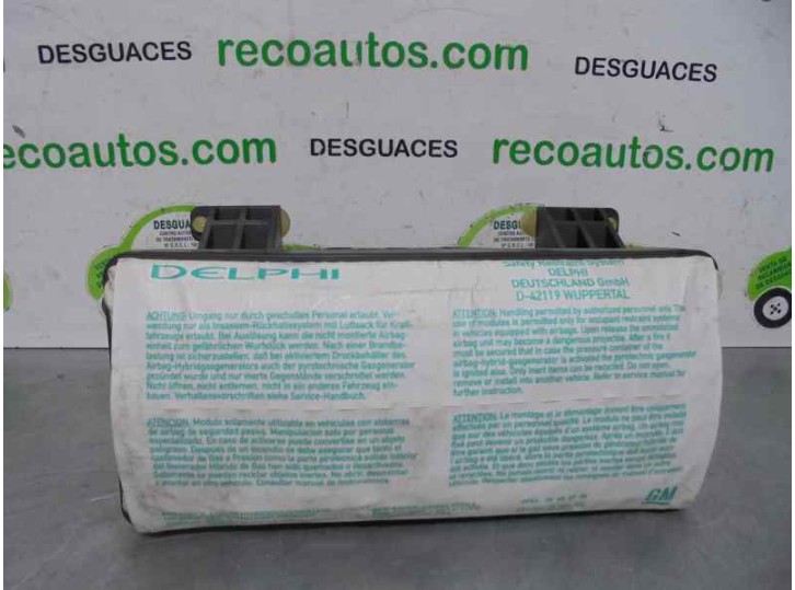 Recambio de airbag delantero derecho para opel corsa c 1.3 16v cdti cat (z 13 dt / ln9) referencia OEM IAM 24454528 