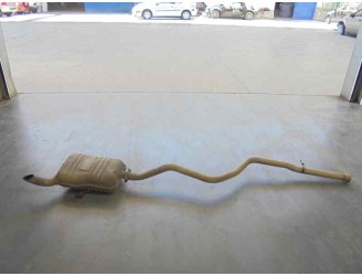 Recambio de tubo escape trasero para peugeot 405 berlina 1.9 turbodiesel referencia OEM IAM CESTA 8