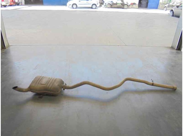Recambio de tubo escape trasero para peugeot 405 berlina 1.9 turbodiesel referencia OEM IAM CESTA 8