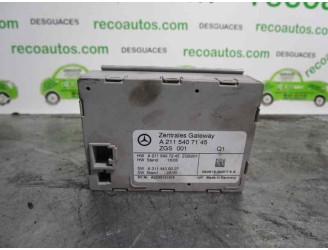 Recambio de centralita para mercedes-benz clase e (w211) berlina 2.2 cdi cat referencia OEM IAM A2115407145 A2C53121375 