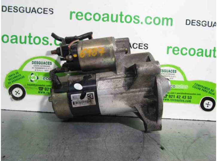 Recambio de motor arranque para peugeot 307 (s1) xt referencia OEM IAM 21H10076SCB2 M000T82081 MITSUBISHI