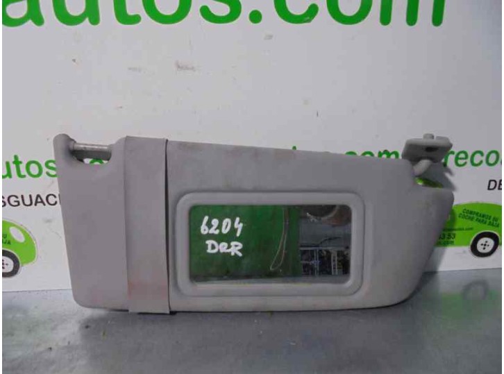 Recambio de parasol derecho para opel astra gtc 1.7 16v cdti referencia OEM IAM 13113045 13113045 