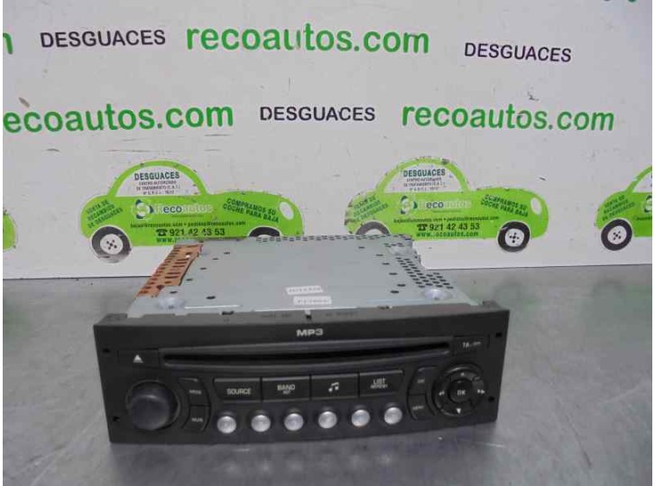 Recambio de sistema audio / radio cd para citroën c4 picasso 2.0 hdi fap cat (rhr / dw10bted4) referencia OEM IAM 96646223XT00 