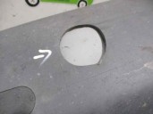 Recambio de paragolpes delantero para ford transit, combi 1995 2.5 diesel referencia OEM IAM GRIS TEXTURADO 