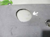 Recambio de paragolpes delantero para ford transit, combi 1995 2.5 diesel referencia OEM IAM  GRIS TEXTURADO 