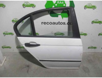 Recambio de puerta trasera derecha para bmw serie 3 berlina (e46) 320d referencia OEM IAM 41527034154 BLANCA 4 PUERTAS