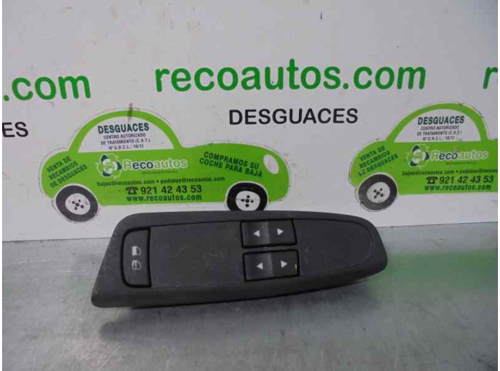 Replacement front left window regulator switch for Fiat Stilo (192) 1.9 8V JTD CAT (939A1000 / 192A8000) OEM IAM reference 