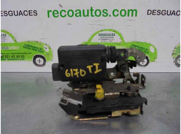 Recambio de cerradura puerta trasera izquierda para renault clio i fase i+ii (b/c57) 1.4 referencia OEM IAM 2 PINES 5 PUERTAS