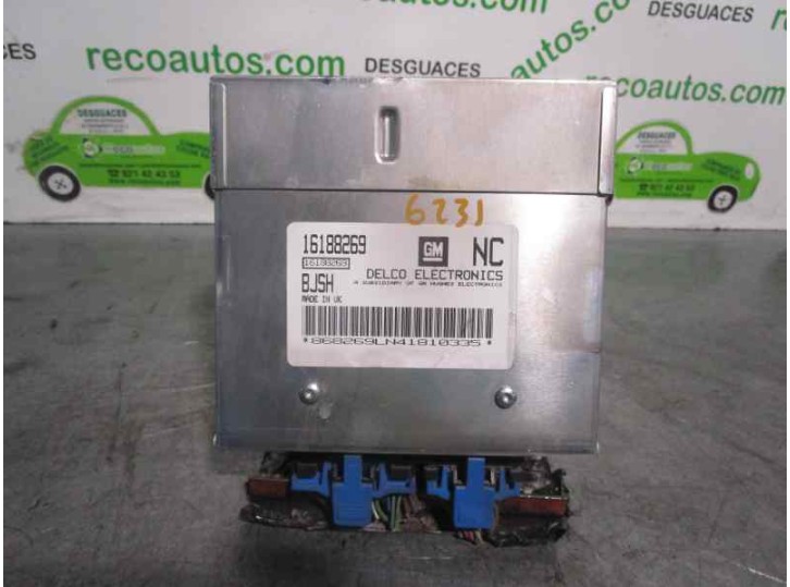 Recambio de centralita motor uce para opel corsa b 1.4 cat (2h6) referencia OEM IAM 16188269 