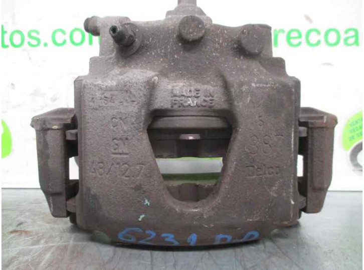 Recambio de pinza freno delantera derecha para opel corsa b 1.4 cat (2h6) referencia OEM IAM 542244 DELCO