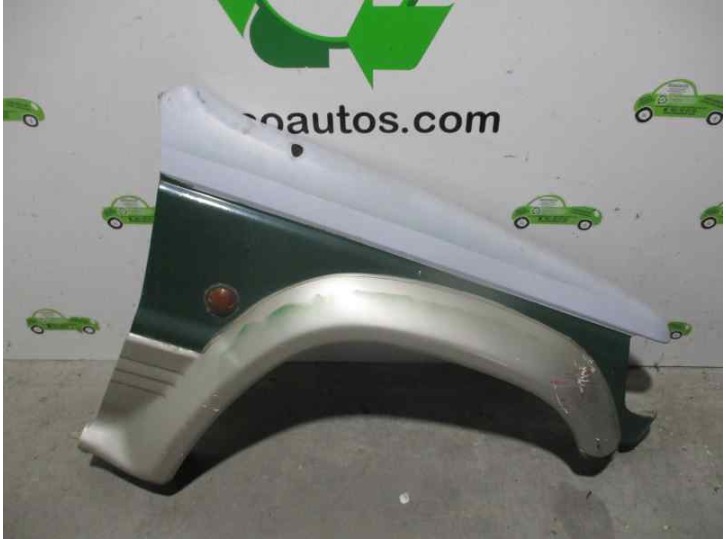 Recambio de aleta delantera derecha para mitsubishi montero (v20/v40) 3.0 v6 cat referencia OEM IAM MB835528 VERDE,BEIGE Y GRIS 