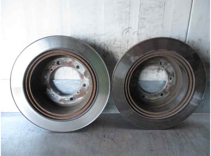 Recambio de disco freno trasero para mitsubishi montero (v20/v40) 3.0 v6 cat referencia OEM IAM 