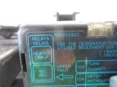 Recambio de caja reles / fusibles para mitsubishi montero (v20/v40) 3.0 v6 cat referencia OEM IAM MR852922 