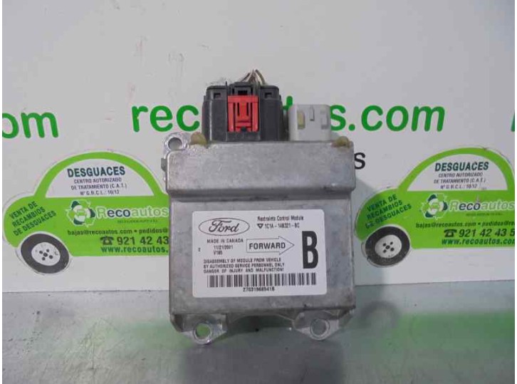 Recambio de centralita airbag para ford transit mod. 2000 combi 2.0 td cat referencia OEM IAM 1C1A14B321BC  