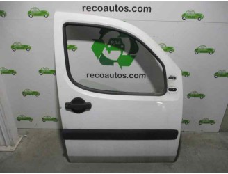 Replacement front right door for Fiat Doblo (119) 1.3 16V JTD CAT OEM IAM reference 51847705 WHITE 5 DOORS