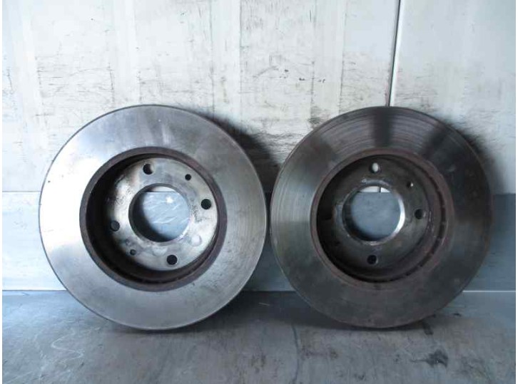 Recambio de disco freno delantero para kia magentis 2.0 cat referencia OEM IAM 