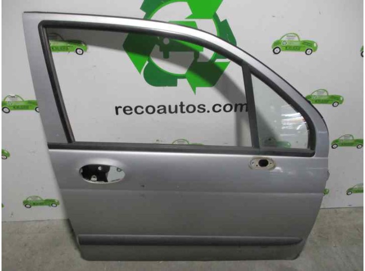 Replacement front right door for Daewoo Matiz 0.8 cat OEM IAM reference 96518964 GREY 5 DOORS