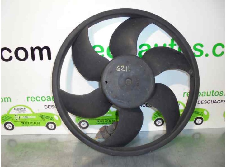 Recambio de electroventilador para peugeot 206 berlina 1.9 diesel referencia OEM IAM 125391 