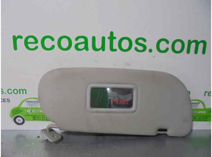 Recambio de parasol derecho para volkswagen sharan (7m8) 1.9 tdi referencia OEM IAM 7M0857551AHX14 