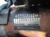 Recambio de motor arranque para chrysler grand voyager (rg) 3.3 referencia OEM IAM 04748046AA 4280003070 DENSO