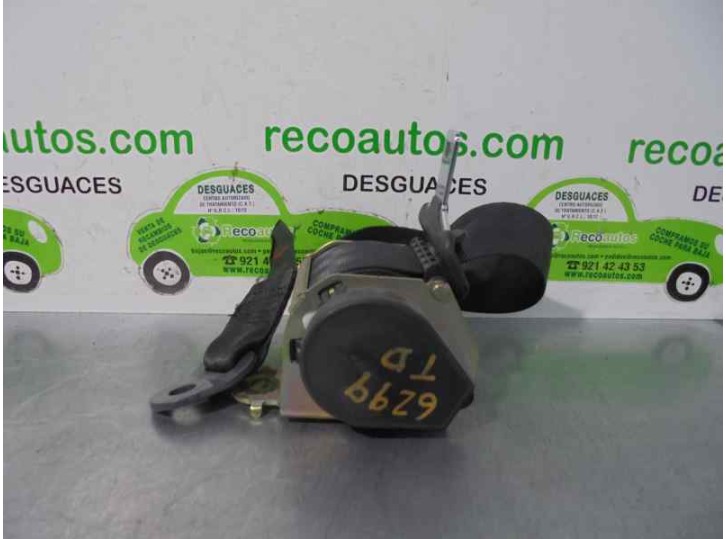 Recambio de cinturon seguridad trasero derecho para citroën c4 coupe vtr plus referencia OEM IAM 5250674 5250674 3 PUERTAS