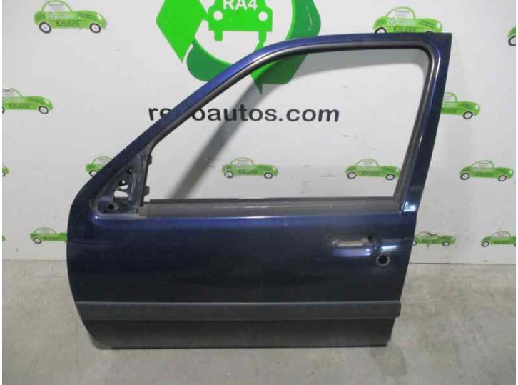 Recambio de puerta delantera izquierda para ford fiesta (dx) 1.3 cat referencia OEM IAM 1007033 AZUL 5P