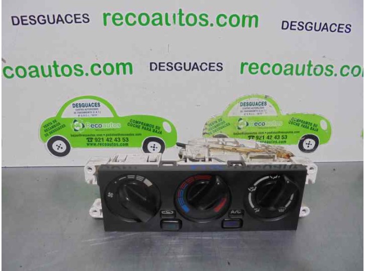 Replacement heating / air conditioning control panel for Nissan Almera (N15) 2.0 diesel OEM IAM reference 