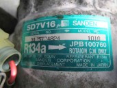 Recambio de compresor aire acondicionado para mg serie 200 (rf) 1.4 16v cat referencia OEM IAM JPB100760 1010 SANDEN