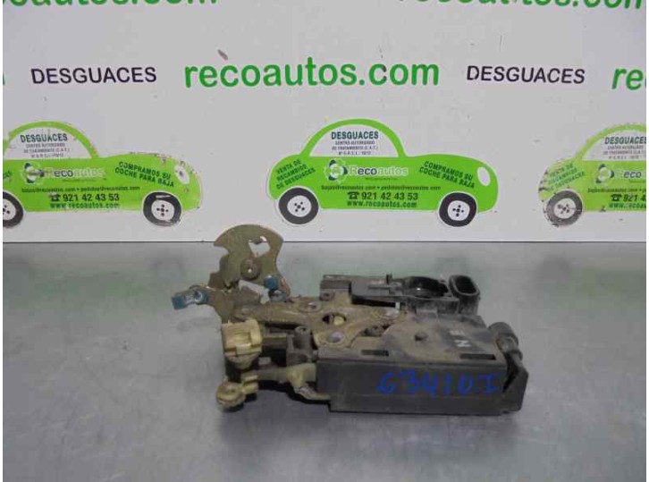 Recambio de cerradura puerta delantera izquierda para daewoo lanos 1.5 cat referencia OEM IAM 96348304 3 PINES 5 PUERTAS