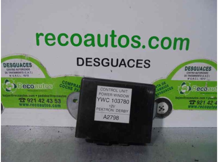 Recambio de modulo electronico para mg serie 200 (rf) 1.4 16v cat referencia OEM IAM YWC103780 