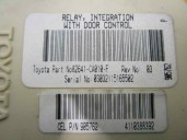 Recambio de caja reles / fusibles para toyota avensis wagon (t25) 2.0 d-cat referencia OEM IAM 82641CA010F 03032115165502 