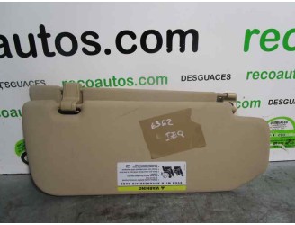 Recambio de parasol izquierdo para mercedes-benz clase r (w251) 320 cdi l (251.122) referencia OEM IAM A2518100310 