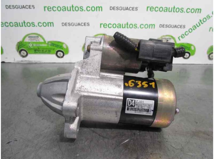 Recambio de motor arranque para mazda 3 berlina (bk) 1.6 16v cat referencia OEM IAM ZJ01 M000T91381 MITSUBISHI