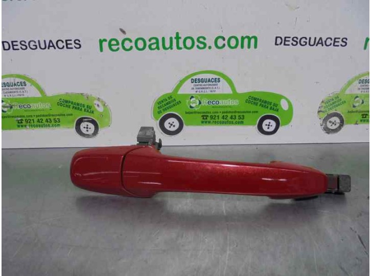 Replacement rear right exterior door handle for Mazda 3 Sedan (BK) 1.6 16V CAT OEM IAM reference GJ6A58410D01 