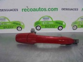 Replacement rear right exterior door handle for Mazda 3 Sedan (BK) 1.6 16V CAT OEM IAM reference GJ6A58410D01 