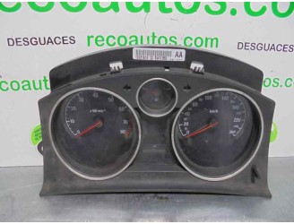Replacement instrument cluster for Opel Zafira B 1.6 16V CAT (natural gas - Z 16 YNG / LR1) OEM IAM reference 13231612 