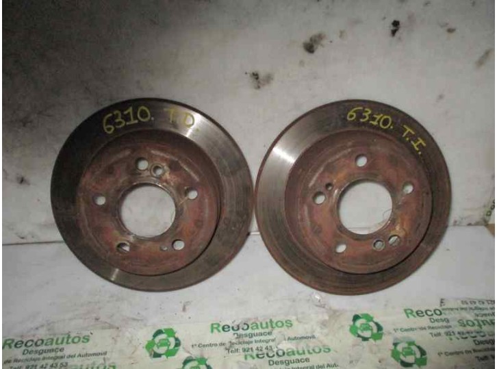 Recambio de disco freno trasero para mercedes-benz clase e (w124) berlina e 300 diesel (124.131) referencia OEM IAM 