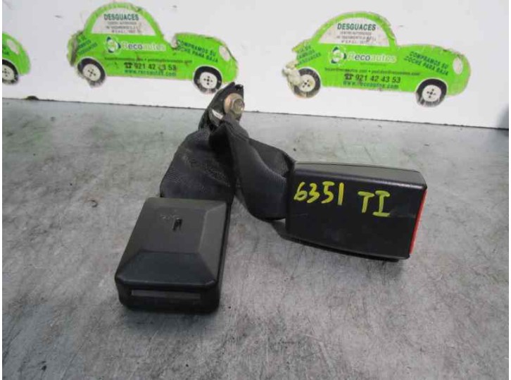 Replacement seatbelt buckle for Mazda 3 Sedan (BK) 1.6 16V CAT OEM IAM reference 603190500A 5 DOORS