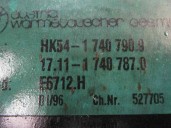 Recambio de condensador / radiador aire acondicionado para bmw serie 5 berlina (e39) 523i referencia OEM IAM 171117407970 