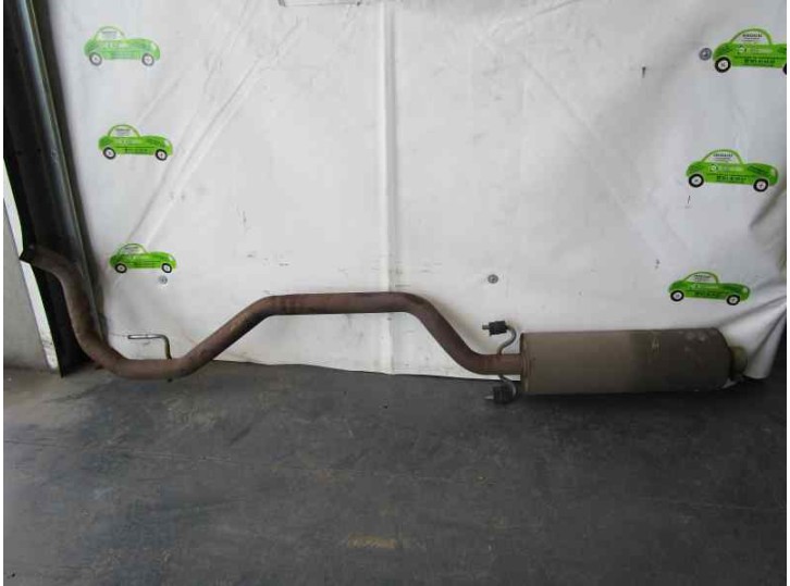 Recambio de tubo escape central para opel vectra c berlina 1.9 cdti referencia OEM IAM 2442004078 CESTA 12