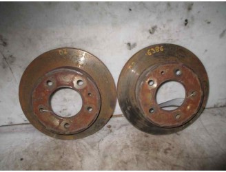 Recambio de disco freno delantero para volkswagen lt caja cerrada / combi (mod. 1997) 2.5 tdi referencia OEM IAM 2D0615301B 