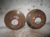 Replacement front brake disc for Volkswagen LT closed box / combi (mod. 1997) 2.5 TDI OEM IAM reference 2D0615301B 
