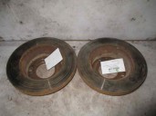Replacement front brake disc for Volkswagen LT closed box / combi (mod. 1997) 2.5 TDI OEM IAM reference 2D0615301B 