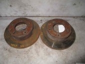 Recambio de disco freno delantero para volkswagen lt caja cerrada / combi (mod. 1997) 2.5 tdi referencia OEM IAM 2D0615301B 