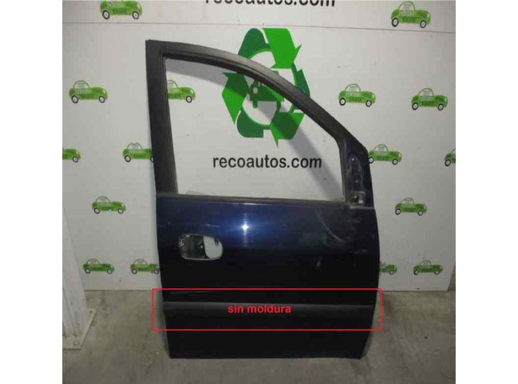 Recambio de puerta delantera derecha para hyundai matrix (fc) 1.6 cat referencia OEM IAM 7600417020 AZUL 5 PUERTAS
