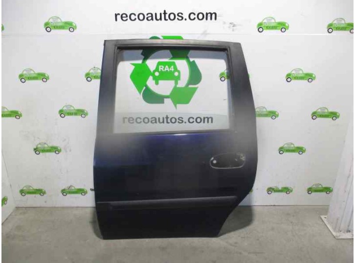 Replacement rear left door for Hyundai Matrix (FC) 1.6 CAT OEM IAM reference 7700317020 DARK BLUE 5 DOORS