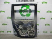 Replacement rear left door for Hyundai Matrix (FC) 1.6 CAT OEM IAM reference 7700317020 DARK BLUE 5 DOORS
